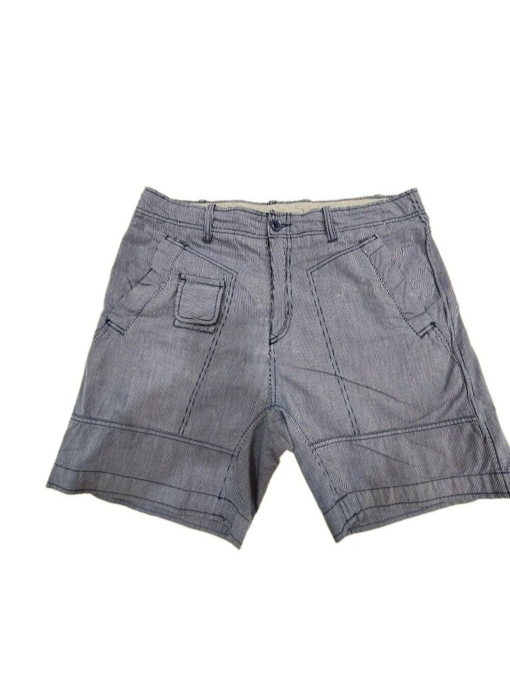 Diesel Project 78 Liquid Space Experiment Shorts Tag 34 (Fits 36) Blue Railroad